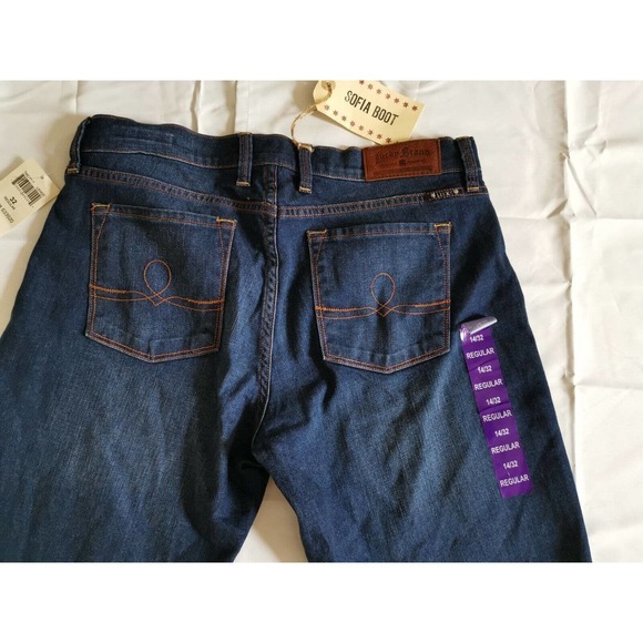 Lucky Brand Sofía‎ bootcut Blue Denim Women's Jeans Size 14 36x32 - Picture 7 of 7